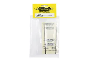 Two Yeah Racing 1/16 inch spring steel hex driver replacement tips in original retail packaging with yellow header card.