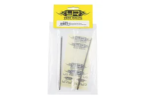 Yeah Racing 3/32 inch by 120mm spring steel hex driver replacement tips in original retail packaging with a sheet of logo stickers.