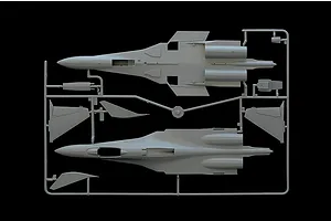 Italeri 1/72 Su-33 Sea Flanker Fighter Scaled Plastic Model Kit image 110766