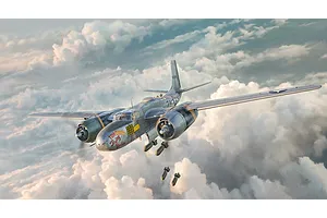 Italeri 1/72 A-26B Invader Bomber Scaled Plastic Model Kit image 110770
