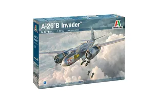 Italeri 1/72 A-26B Invader Bomber Scaled Plastic Model Kit image 110771