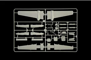Italeri 1/72 A-26B Invader Bomber Scaled Plastic Model Kit image 110780