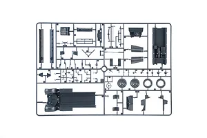 Italeri 1/35 SD.KFZ.10/4 with FLAK 30 and Crew Scaled Plastic Model Kit image 110791
