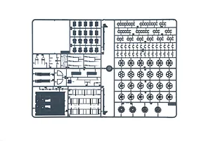 Italeri 1/35 SD.KFZ.10/4 with FLAK 30 and Crew Scaled Plastic Model Kit image 110793