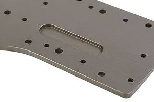 Rovan Aluminium Main Chassis - Gunmetal image 110856