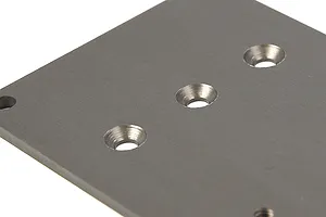 Rovan Aluminium Front Chassis - Gunmetal image 110979