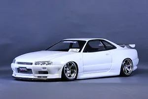 Pandora RC 1/10 Nissan Skyline R34 GT-R V-Spec II Unpainted Body Shell image 11102