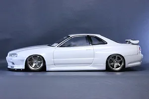 Pandora RC 1/10 Nissan Skyline R34 GT-R V-Spec II Unpainted Body Shell image 11103
