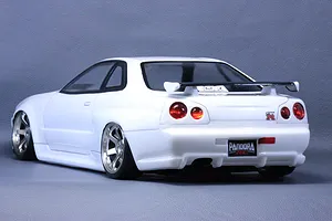 Pandora RC 1/10 Nissan Skyline R34 GT-R V-Spec II Unpainted Body Shell image 11104