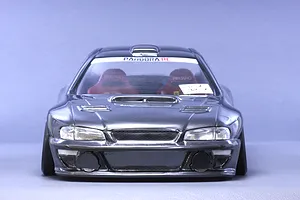 Pandora RC 1/10 Subaru Impreza 22B STI Unpainted Body Shell - Clear image 11134
