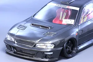 Pandora RC 1/10 Subaru Impreza 22B STI Unpainted Body Shell - Clear image 11136