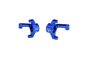 GPM Aluminium Front Steering Hubs 2Pcs - Blue