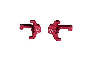 GPM Aluminium Front Steering Hubs 2Pcs - Red