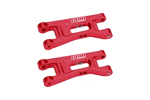GPM Aluminium Front Lower Suspension Arms 2Pcs - Red