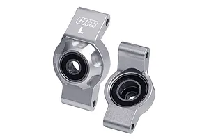 GPM Aluminium Rear Hubs 2Pcs - Silver