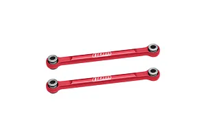 GPM Aluminium Front Steering Linkages - Red