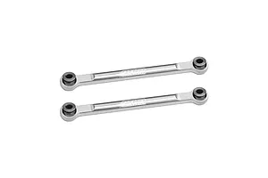 GPM Aluminium Front Steering Linkages - Silver