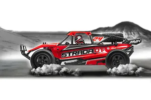 Maverick Strada DT RC Truggy Electric Brushless 4WD 1/10 Scale RTR - Red image 111636