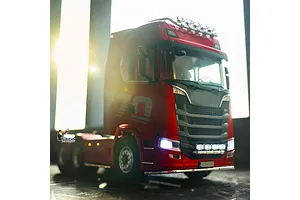 Kabolite Scania 770S RC Truck Electric 6WD 1/14 Scale RTR - Red image 111690