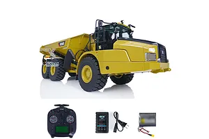 Kabolite K960 RC Dump Truck Electric 6WD 1/20 Scale RTR with Electric Tipper - Yellow image 111703