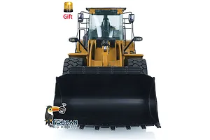 Kabolite K966 RC Front Loader Electric 4WD 1/16 Scale RTR with LED Lights and Sound Board - Yellow image 111729