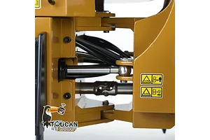 Kabolite K966 RC Front Loader Electric 4WD 1/16 Scale RTR with LED Lights and Sound Board - Yellow image 111730