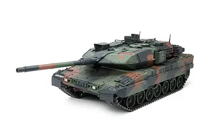 Tamiya Leopard 2 A7V RC Main Battle Tank Electric Tracked 1/16 Scale Kit image 111806