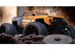HPI Savage X Flux V2 GT-6 RC Monster Truck Electric Brushless 4WD 1/8 Scale RTR image 111841
