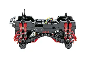 Tamiya Super Clod Buster 4WS RC Monster Truck Electric 4WD 1/10 Scale Kit (No ESC) - Black image 111856