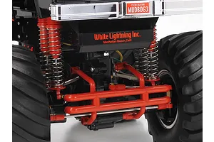 Tamiya Super Clod Buster 4WS RC Monster Truck Electric 4WD 1/10 Scale Kit (No ESC) - Black image 111858