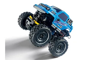 Tamiya SW-01 Mudmad RC Monster Truck Electric 4WD 1/24 Scale Kit - Blue image 111862