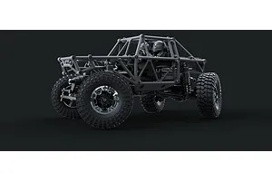 UDI UCX24 Snow Leopard RC Rock Crawler Electric Brushless 4WD 1/24 Scale RTR - Yellow image 111917