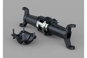 UDI UCX24 Snow Leopard RC Rock Crawler Electric Brushless 4WD 1/24 Scale RTR - Black image 111936