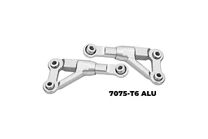 GPM Aluminium Front Upper Suspension Arms 2Pcs - Silver