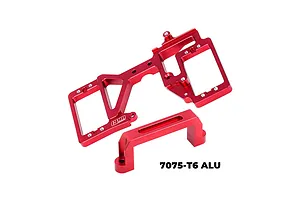 GPM Aluminium Servo Mount Set - Red