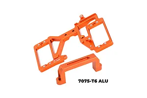 GPM Aluminium Servo Mount Set - Orange