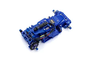 Kyosho Mini-Z MR-03EVO SP Limited RC Car Electric Brushless RWD Mini-Z Scale Chassis Set - Blue image 112116