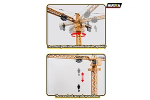 HuiNa 1585 Tower Crane RC Construction Vehicle Electric 1/14 Scale RTR image 112226