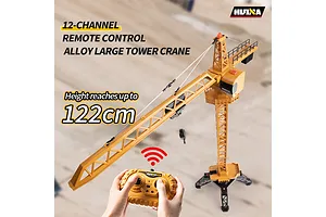 HuiNa 1585 Tower Crane RC Construction Vehicle Electric 1/14 Scale RTR image 112229