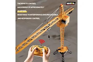 HuiNa 1585 Tower Crane RC Construction Vehicle Electric 1/14 Scale RTR image 112232