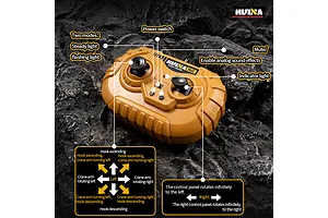 HuiNa 1585 Tower Crane RC Construction Vehicle Electric 1/14 Scale RTR image 112233