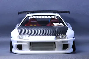 Pandora RC 1/10 Toyota Supra JZA80 Unpainted Body Shell image 11240
