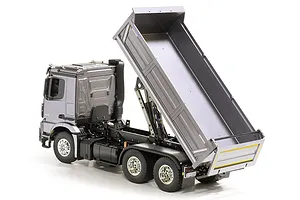 Tamiya Mercedes-Benz Arocs 3348 6X4 RC Tipper Truck Electric 4WD 1/14 Scale Kit - Red/Silver image 112460