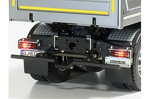 Tamiya Mercedes-Benz Arocs 3348 6X4 RC Tipper Truck Electric 4WD 1/14 Scale Kit - Red/Silver image 112463