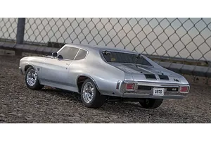 Kyosho Fazer Mk2 1970 Chevy Chevelle SS 454 LS6 RC Car Electric 4WD 1/10 Scale RTR - Cortez Silver image 112469