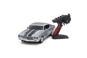 Kyosho Fazer Mk2 1970 Chevy Chevelle SS 454 LS6 RC Car Electric 4WD 1/10 Scale RTR - Cortez Silver image 112470