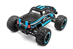 BlackZon Slyder MT RC Monster Truck Electric 4WD 1/16 Scale RTR - Blue image 112585