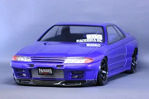 Pandora RC 1/10 Nissan Skyline R32 GT-R Clear Unpainted Body Shell image 11268