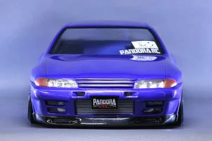 Pandora RC 1/10 Nissan Skyline R32 GT-R Clear Unpainted Body Shell image 11270
