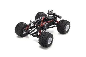 Kyosho USA-1 VE RC Monster Truck Electric Brushless 4WD 1/8 Scale RTR - White image 112742